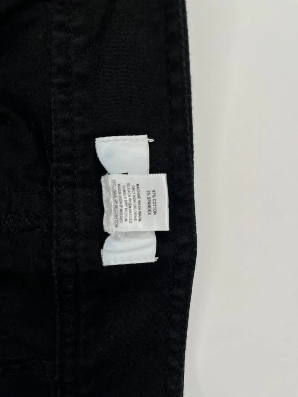 Ann Taylor Loft Black Mini Skirt Size 6 Utility Street Wear Cotton Pockets